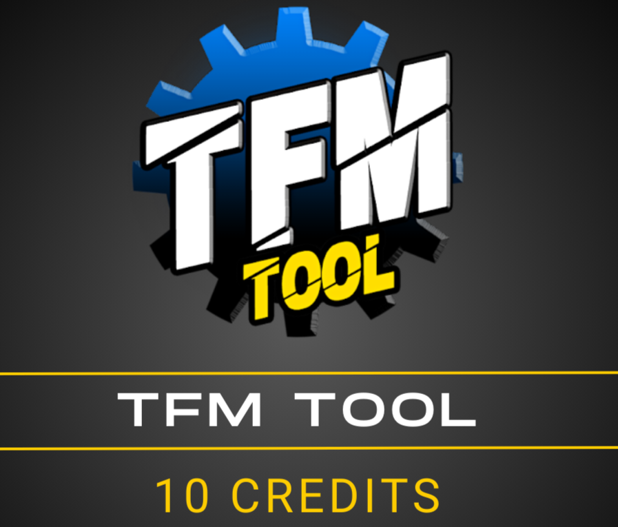 TFM TOOL PRO Credits