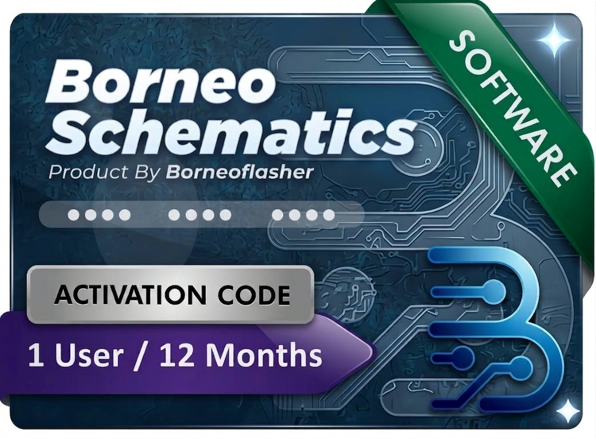 Borneo Schematics 1 User (12 Months)