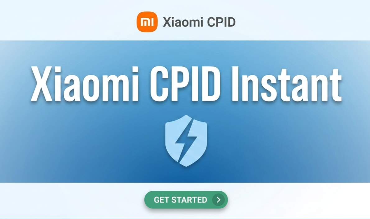 Xiaomi DUAL CPID  QCM  instant