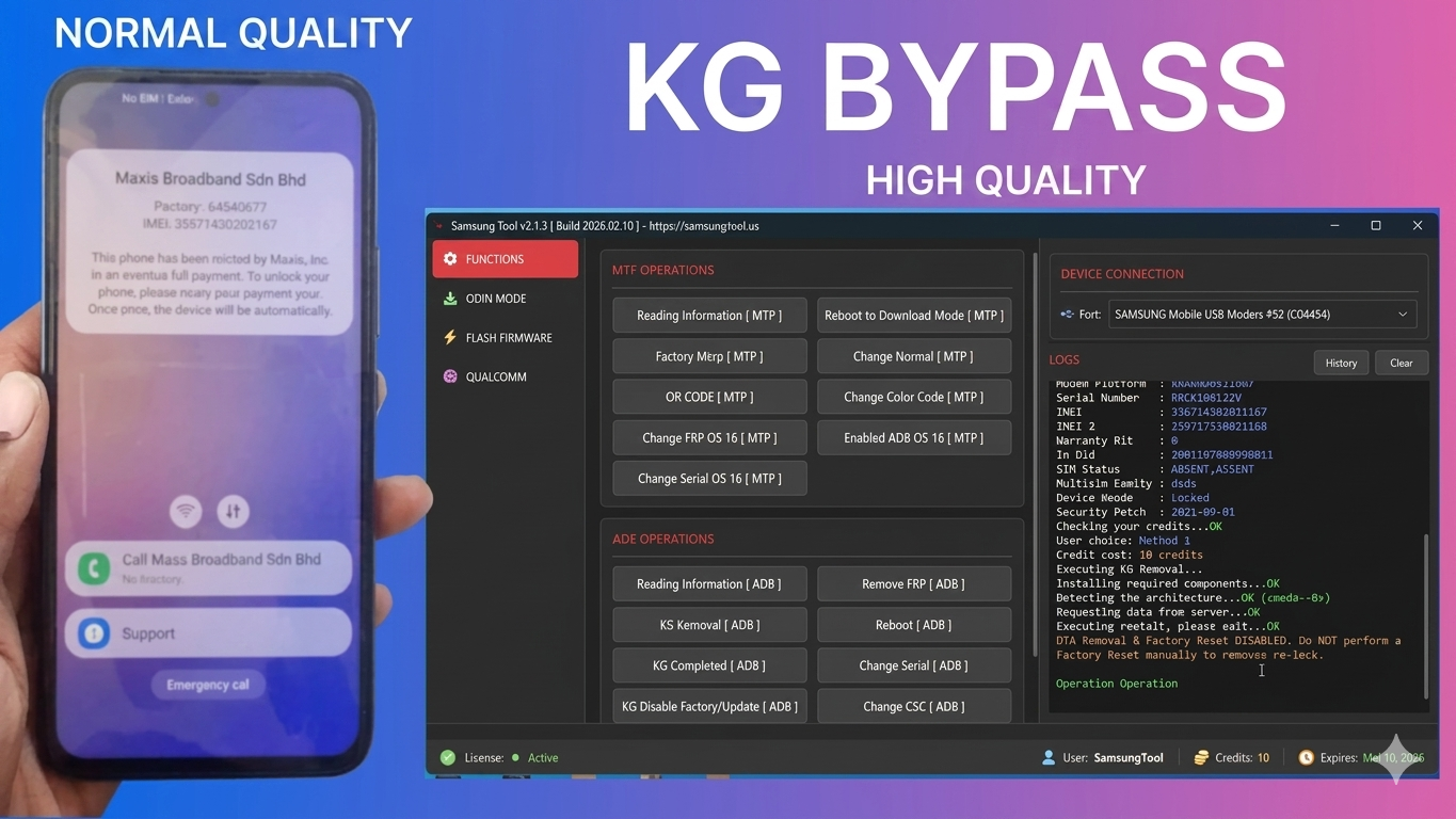SamsungTool.us KG Tool (LOGIN 24HRS)