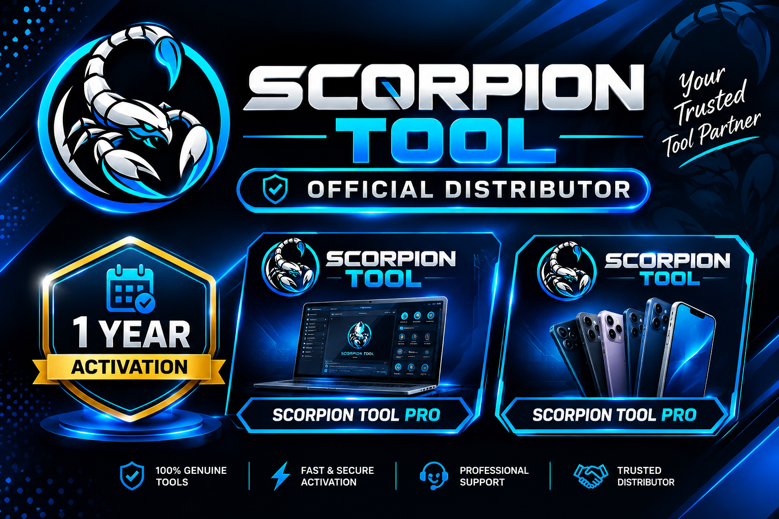 Scorpion Tool 1 Year Pro ✅️   Official Reseller  ✔️